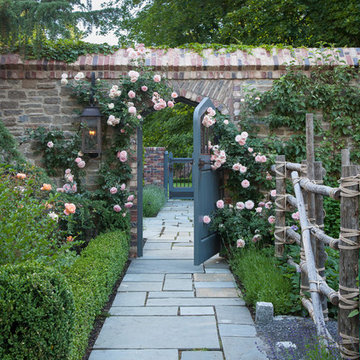 Gate And Roses