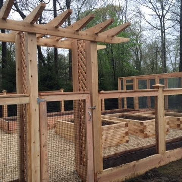 Homefront Farmers Pergola and Berry Enclosure