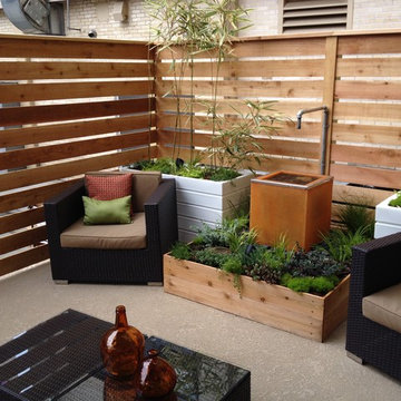 Horizontal Cedar Fence