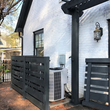 Horizontal Fence, Arbor, HVAC Screen
