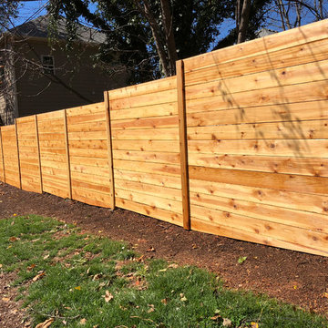 Horizontal Fence, Arbor, HVAC Screen