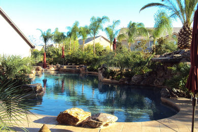 Pool - tropical pool idea in Las Vegas