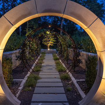 Huntleigh Outside Art Gallery Landscape Design