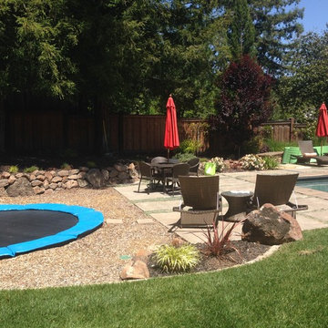 In ground trampolines