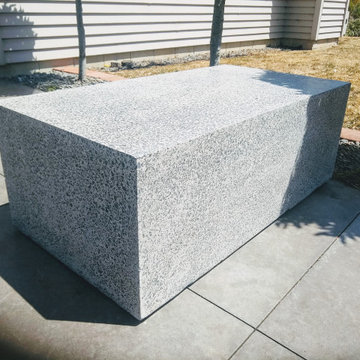 Indoor/Outdoor concrete benches
