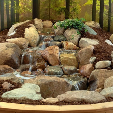 Indoor Pondless Waterfall