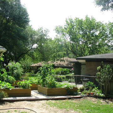 Informal garden in Spring Branch