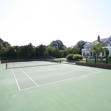 Integrate Tennis Court with Outdoor Amenities