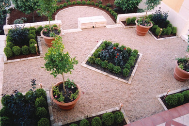 Inspiration for a mediterranean landscaping in San Francisco.