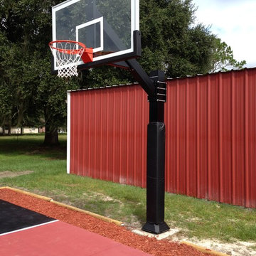 James M's Hercules Diamond Basketball System on a 25x25 in Lake City, FL