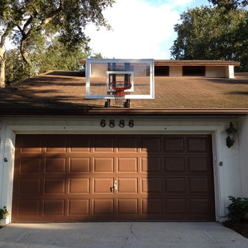 James S's Roof King Platinum Basketball System on a 20x25 in Largo, FL
