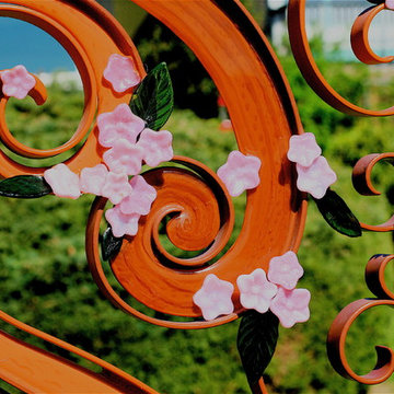 Japanese Cherry Tree Garden Gate