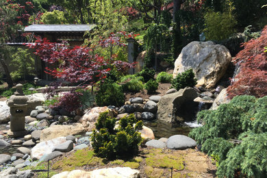 This is an example of an asian landscaping in San Francisco.