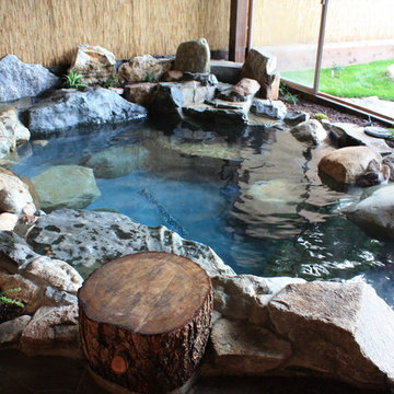 Japanese Garden, Spa, Natural Hot Tub
