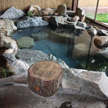 Japanese Garden, Spa, Natural Hot Tub