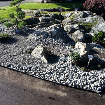 Japanese rock garden