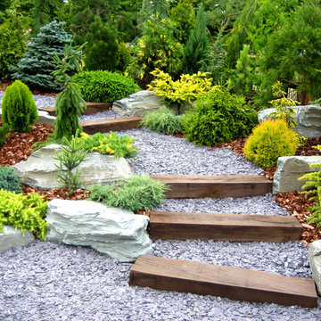 Japanese style landscaping