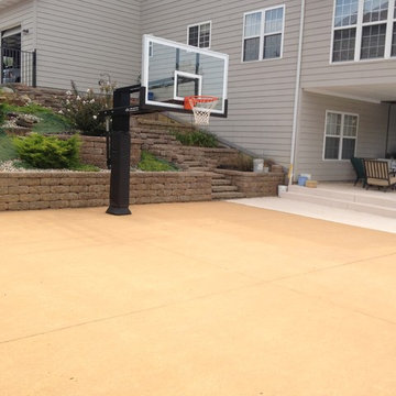 Jeffrey T C's Pro Dunk Diamond Basketball System on a 38x26 in Fairview Heights,