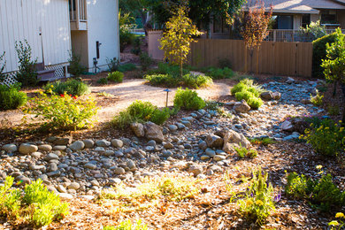 This is an example of a rustic landscaping in Sacramento.