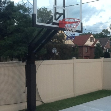 Jose P's Pro Dunk Platinum Basketball System on a 28x32 in Staten Island, NY