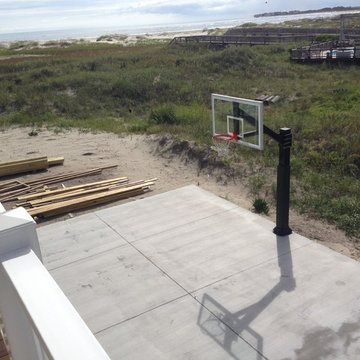Kelly H's Hercules Diamond Basketball System on a 41x35 in Calabash, NC