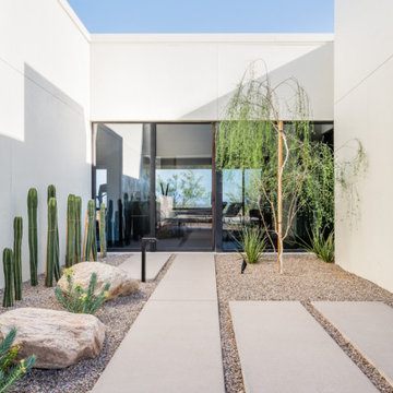 75 Desert Landscaping Ideas You Ll Love, Modern Desert Landscape Backyard Ideas