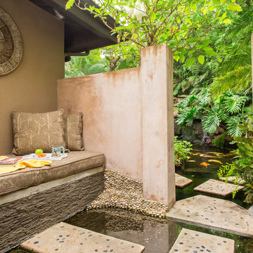 Koi Pond Reading Nook