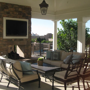 L Residence, Indoor & Outdoor Audio Video, Covenant Hills, CA