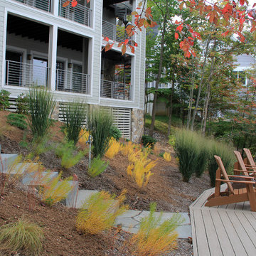 Lakeside garden