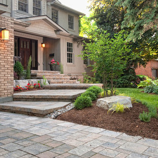 Featured image of post Houzz Small Front Yard Landscaping / Steal these cheap, easy this spiral border contains a small vegetable garden using a variety of similarly sized rocks in berms—landscaper speak for small mounds—are used to create a border between properties or.