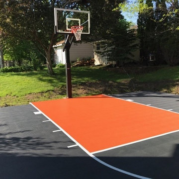 Lakeville, MN - Graphite and Orange Outdoor Court