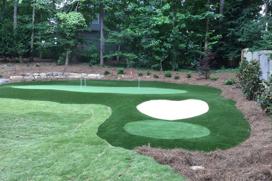 Landscape and Putting Green Roswell, Ga