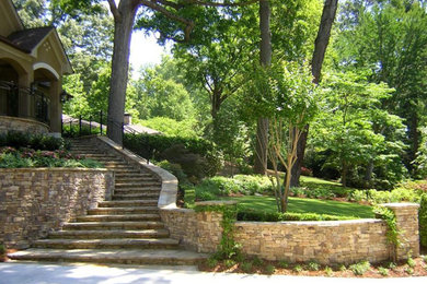 Rustikaler Garten in Atlanta