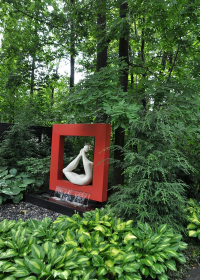Contemporáneo Jardín by Forestgreen Creations Inc