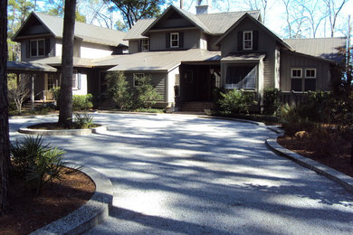 This is an example of a traditional landscaping in Atlanta.