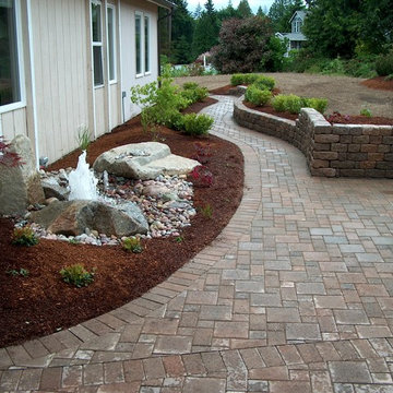 Landscape Renovation with New Entry