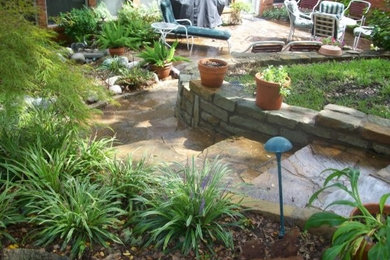 Photo of a transitional landscaping in Dallas.