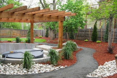 Photo of a backyard landscaping in Denver.