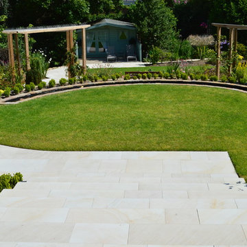 Large Terraced Garden