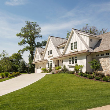 Lawn & Driveway | Private Residence on Lake Harvey in Edina