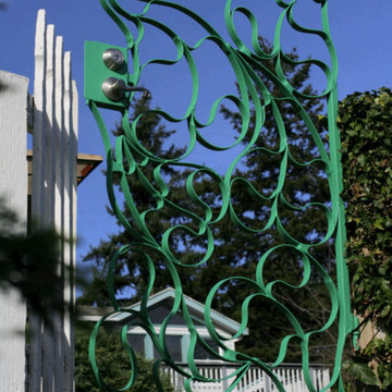 Leaf Garden Gate