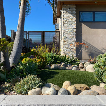 Left Front Yard Garden Area