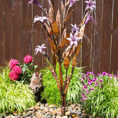 This is an example of a water fountain landscape.