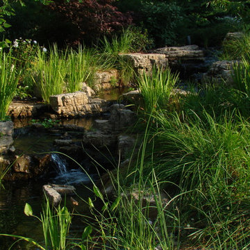 Lime Stone Water Garden