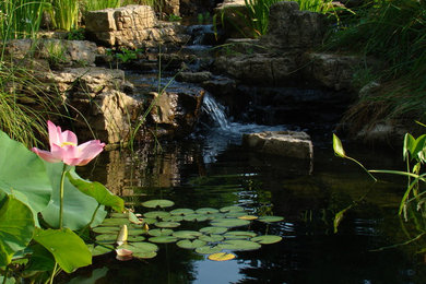 Lime Stone Water Garden
