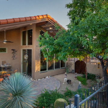 Living Room and Back Yard Oasis