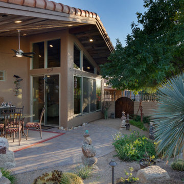 Living Room and Back Yard Oasis