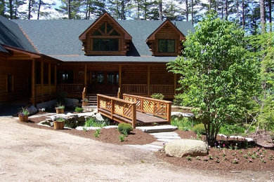 Log Home Landscaping