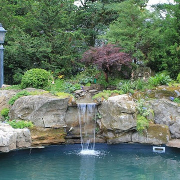 Long Island Waterfall and Swimming Pool