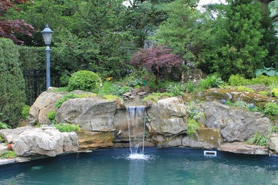 Long Island Waterfall and Swimming Pool